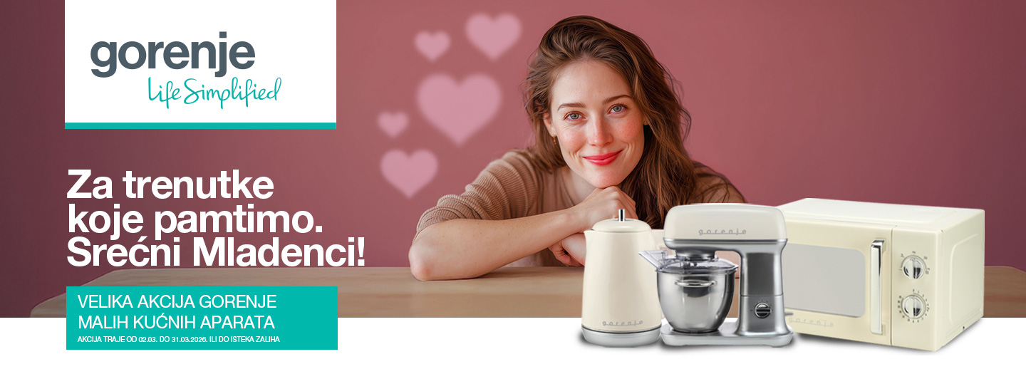 GORENJE PONUDA ZA MLADENCE