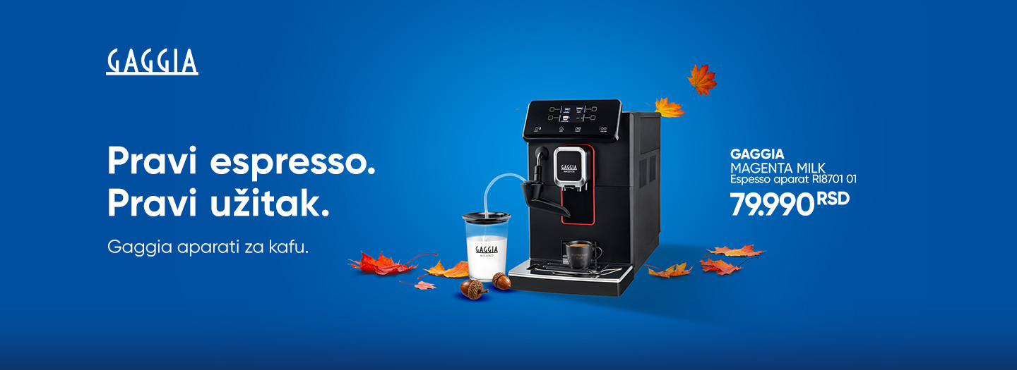 Gaggia Aparati Za Kafu Promocija