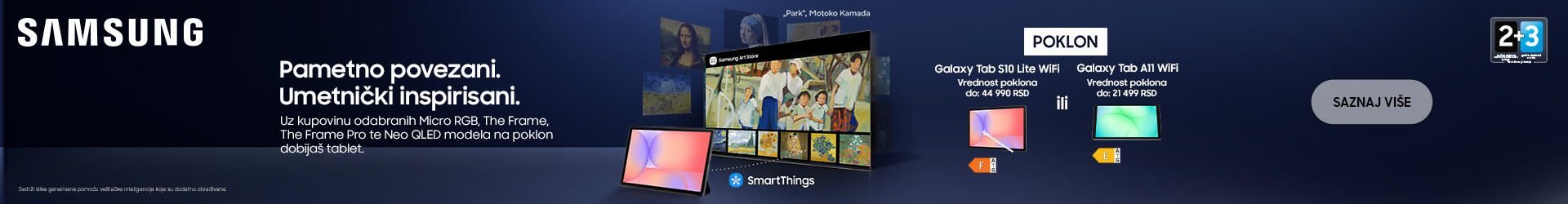 samsung tv + tablet