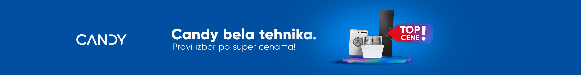 Candy bela tehnika promo cene do 21.06.