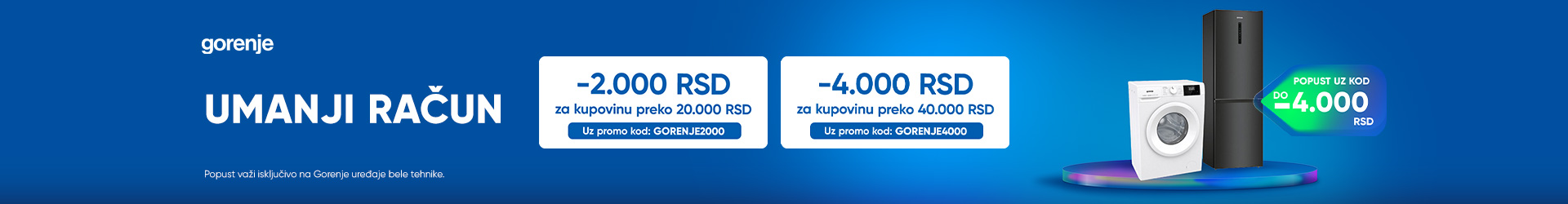 gorenje promo kod do 24.6.