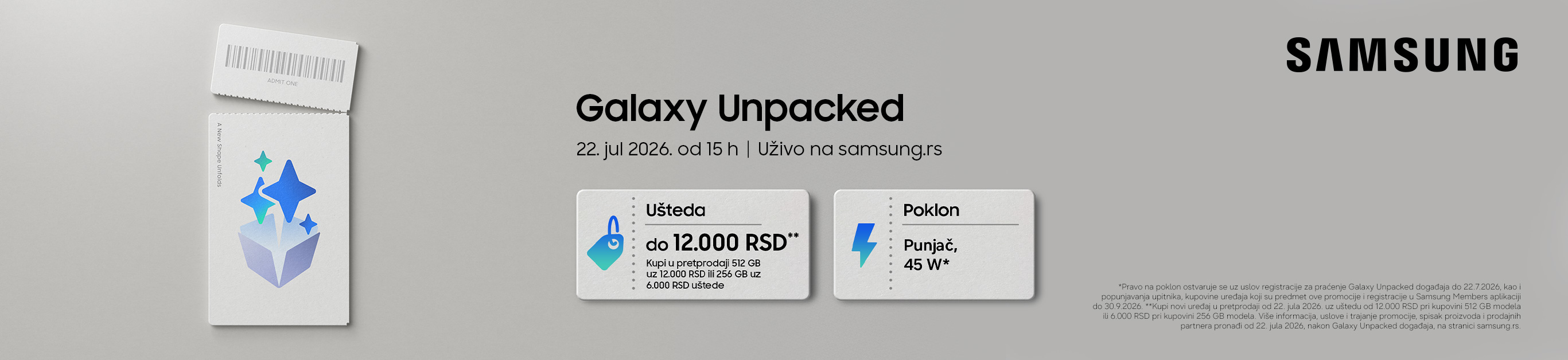 Samsung unpacekd event