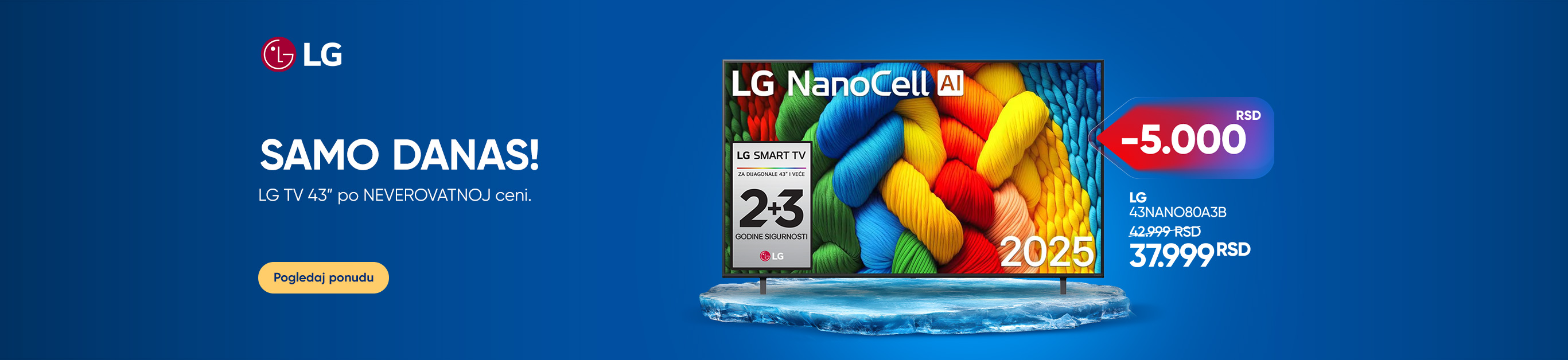 LG TV SAMO DANAS 18.2.