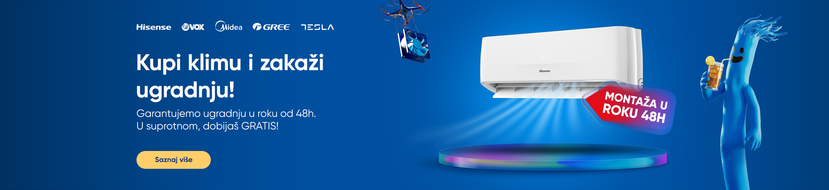 KLIME I MONTAZA AKCIJA