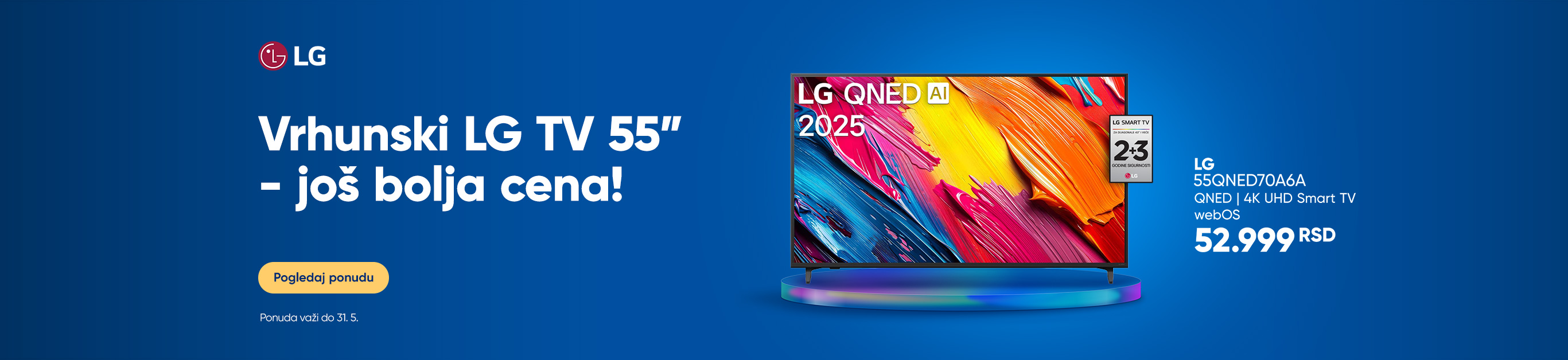 LG TV DO 31.5.