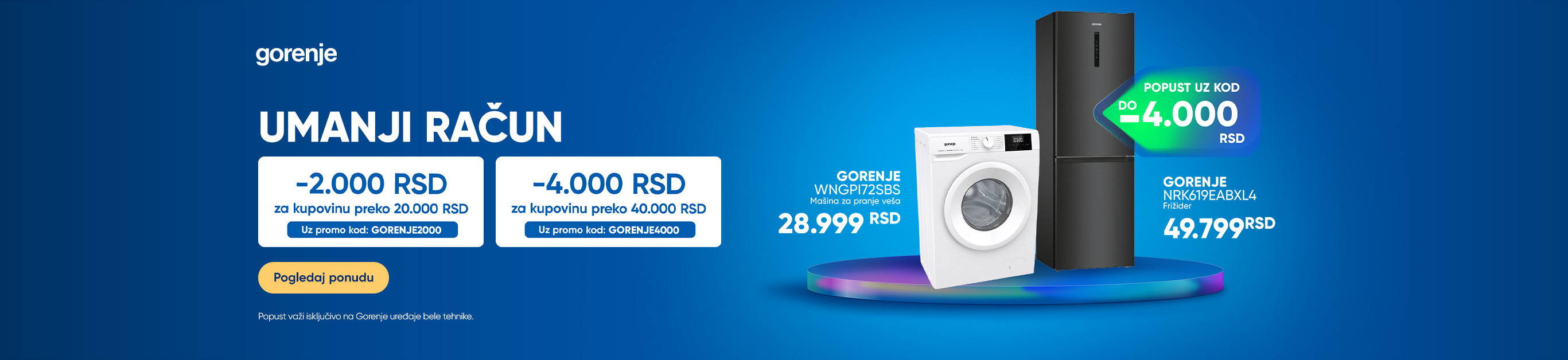 Gorenje promo koc do 24.6.