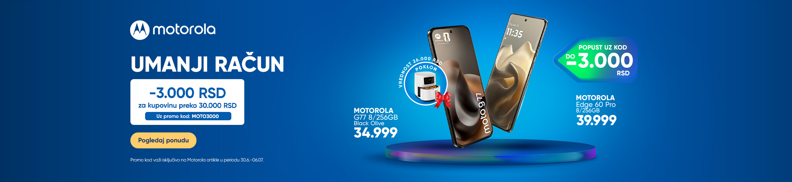 MOTOROLA PROM KODOVI