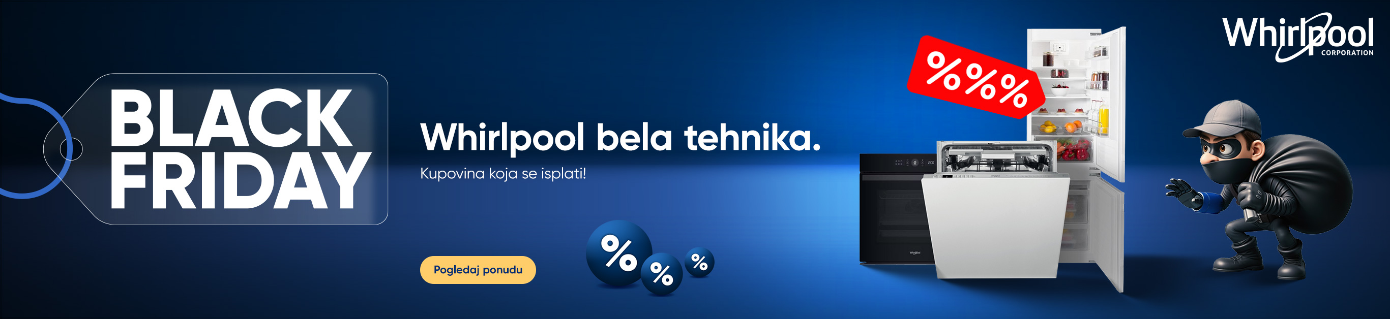 WHIRLPOOL BELA TEHNIKA BLACK FRIDAY