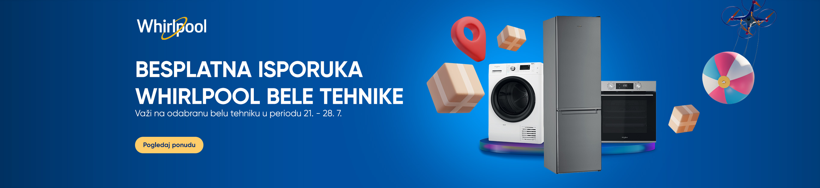 whirpool besplatna isporuka do 28.7.