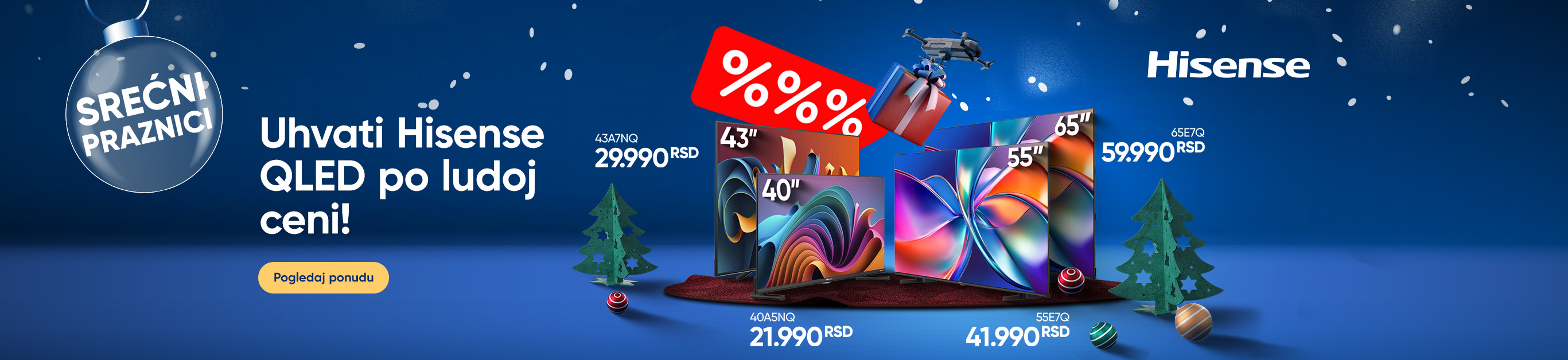 HISENSE TV PRAZNICNA PONUDA