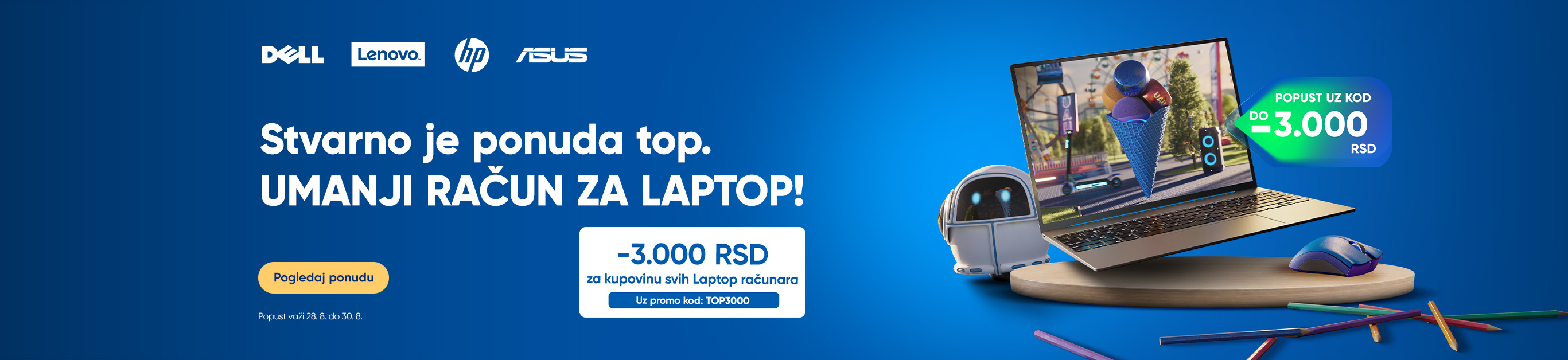 laptop promo kod