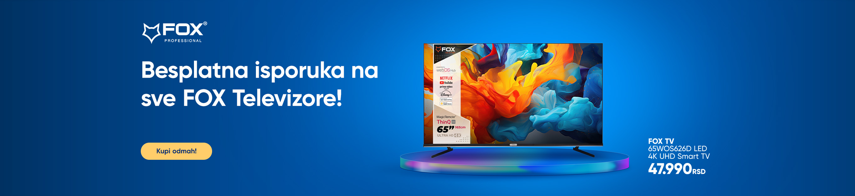fox Tv besplatna dostava