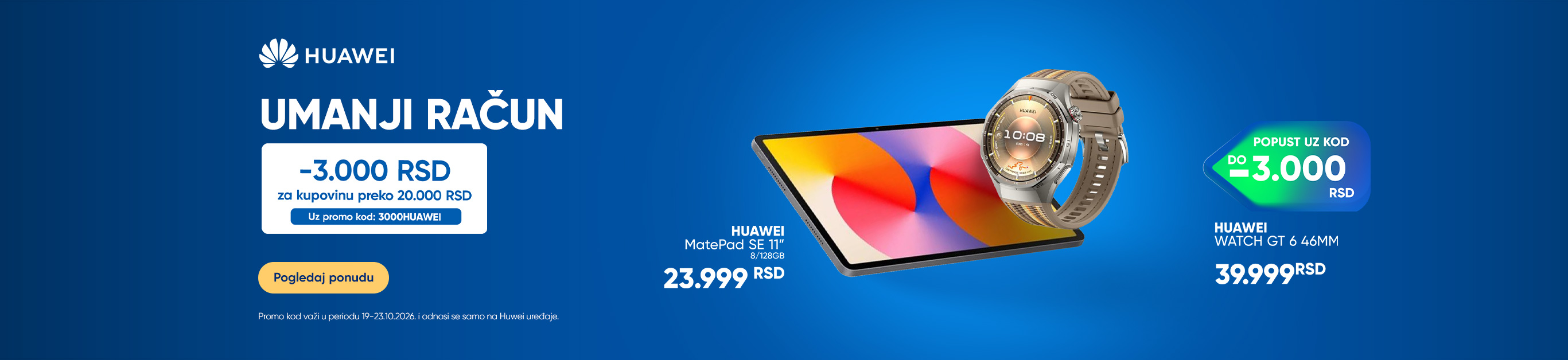 huawei promo kod