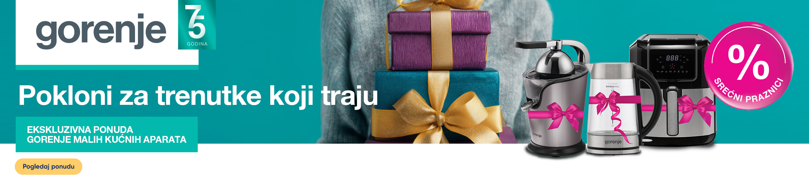 GORENJE Pokloni za trenutke koji traju