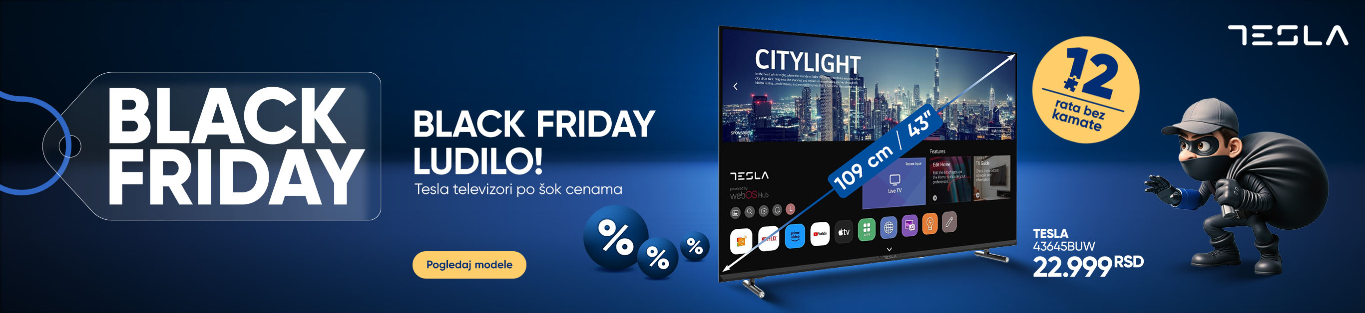 TESLA TV BLACK FRIDAY