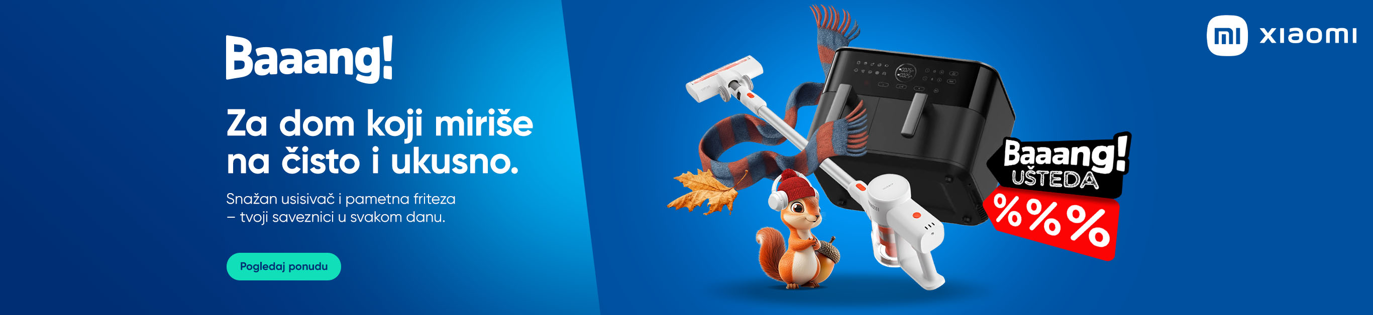 Xiaomi Usisivac, Friteza