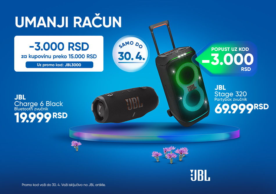 UMANJI RACUN UZ JBL KOD