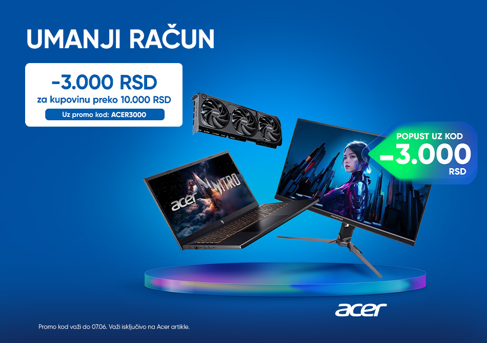 ACER PROMO KOD AKCIJA