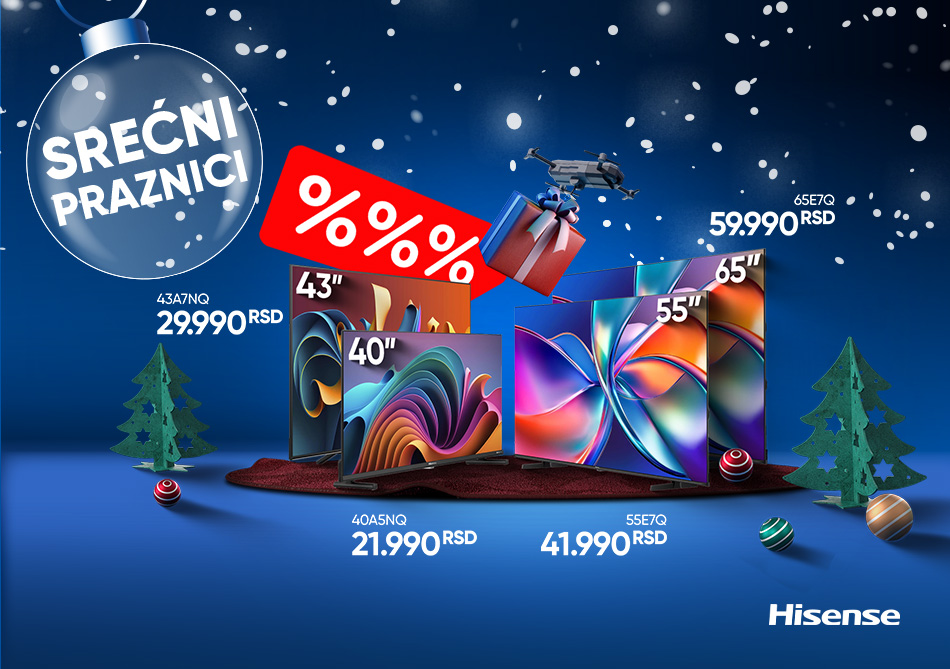 HISENSE TV PRAZNICNA PONUDA