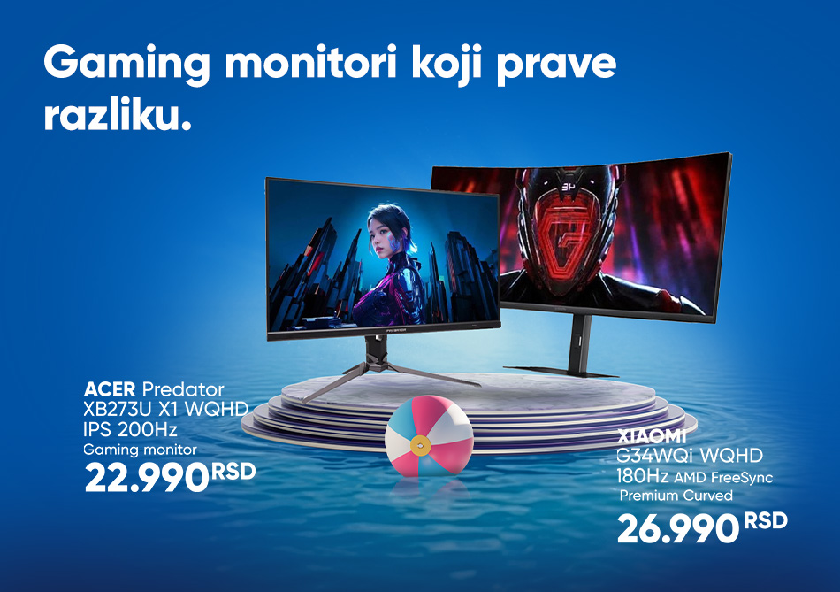 Monitori Gaming Akcija Promo