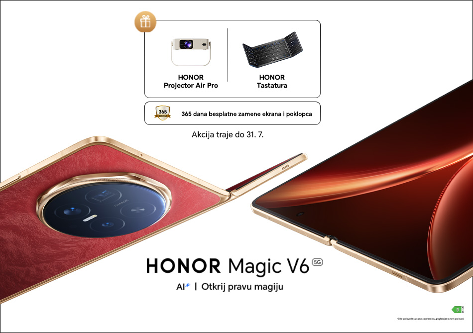 HONOR V6 POKLON AKCIJA