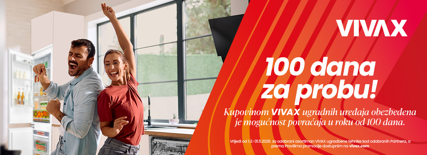 VIVAX ugradna tehnika 100 dana probe