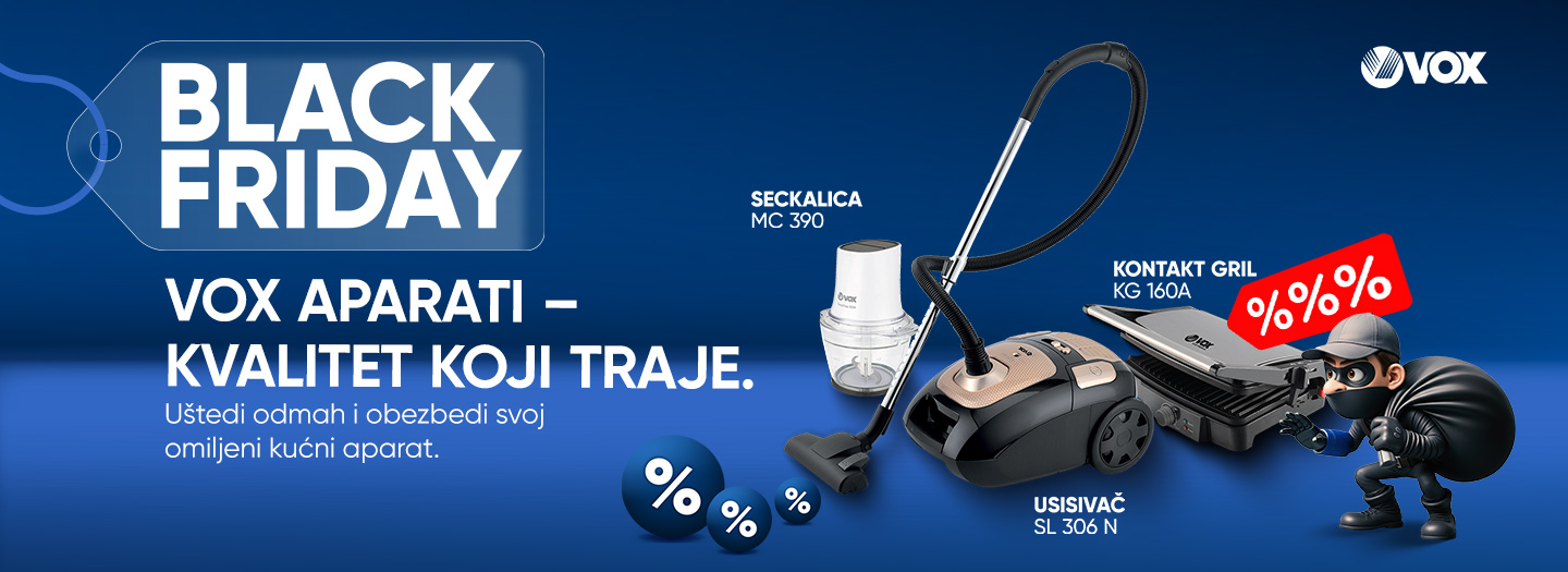VOX MALI KUCNI APARATI BLACK FRIDAY
