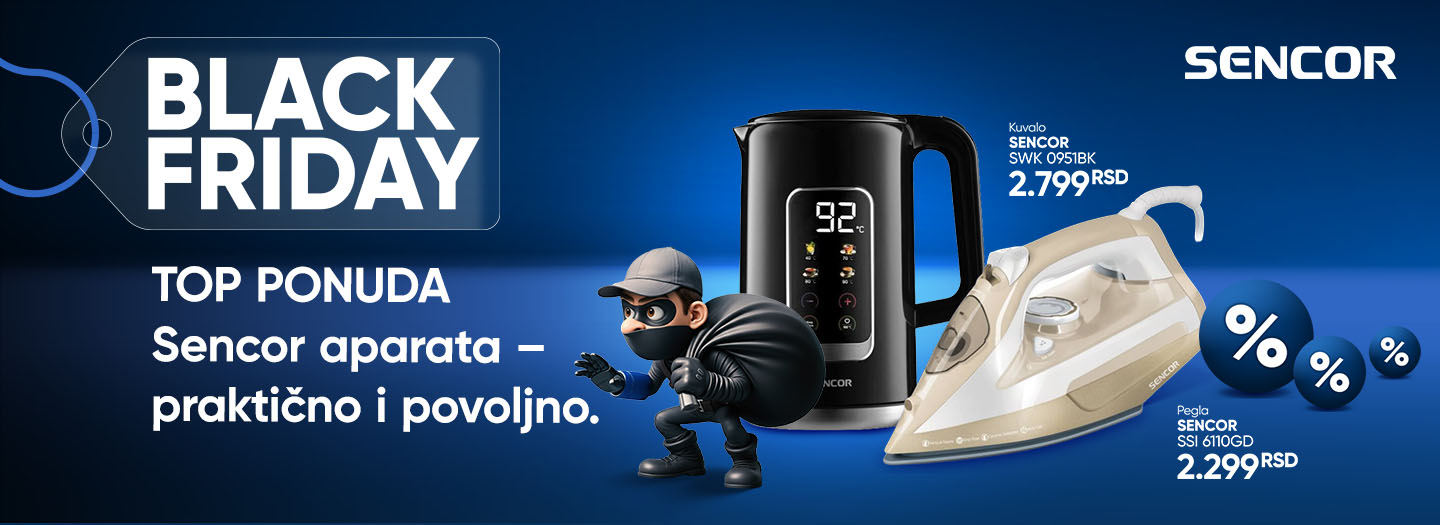 SENCOR MALI KUCNI APARATI BLACK FRIDAY
