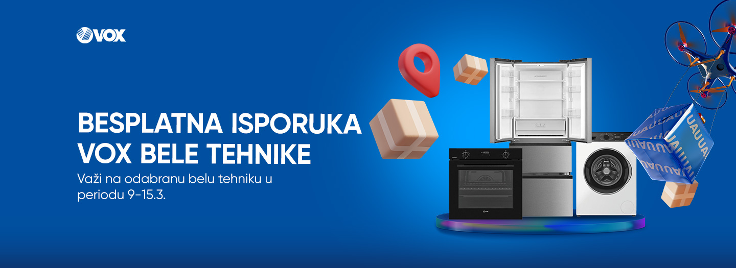 VOX BELA TEHNIKA BESPLATNA ISPORUKA AKCIJA