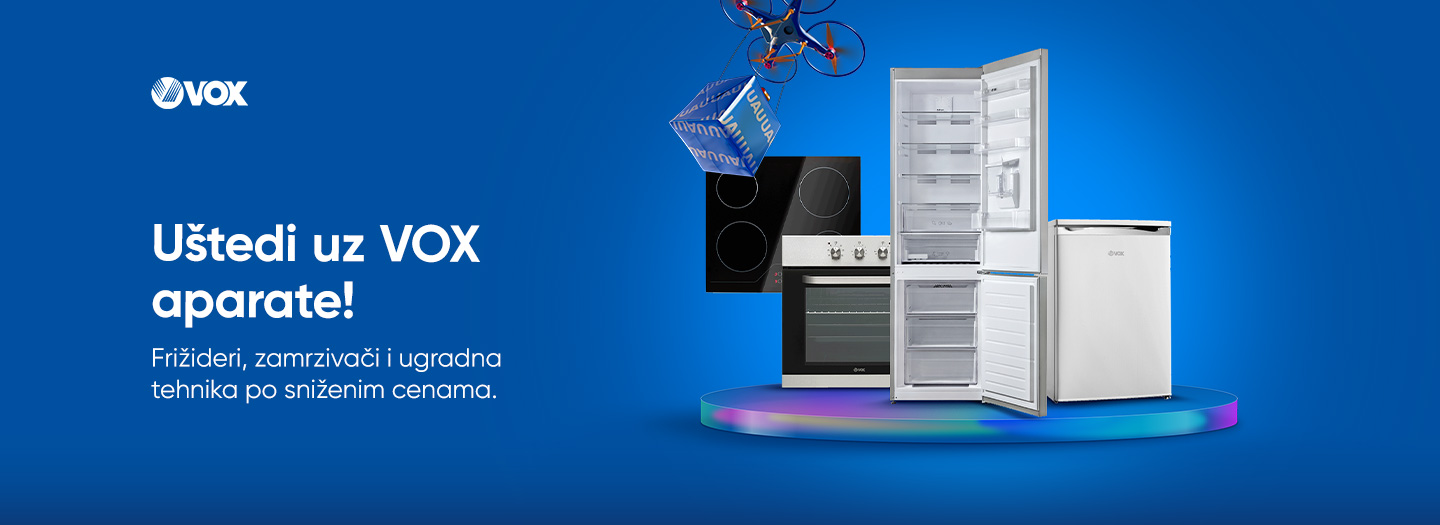 VOX AKCIJA FRIZIDERI ZAMRZIVACI I UGRADNA TEHNIKA