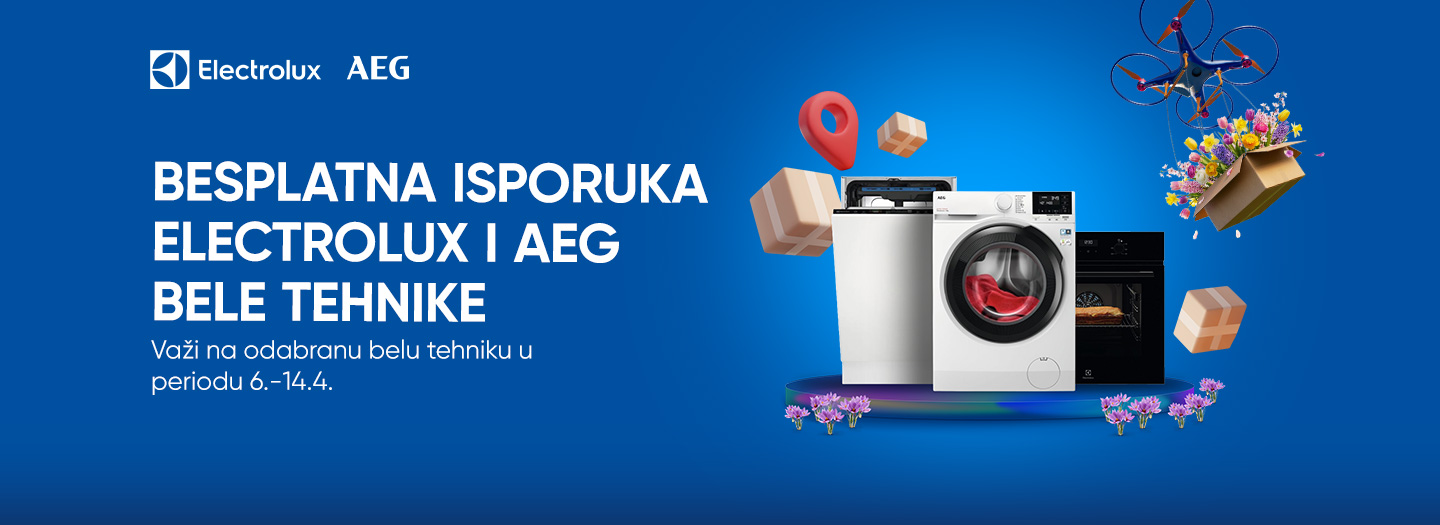 Electrolux i AEG bela tehnika besplatna isporuka akcija