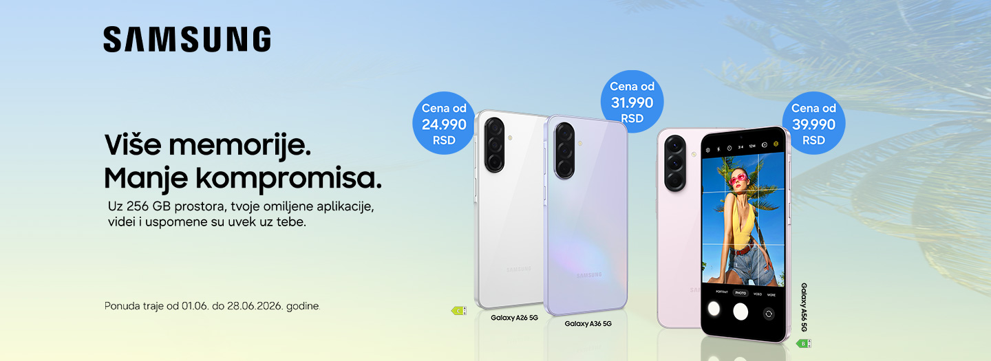 Samsung A26, A36, A56