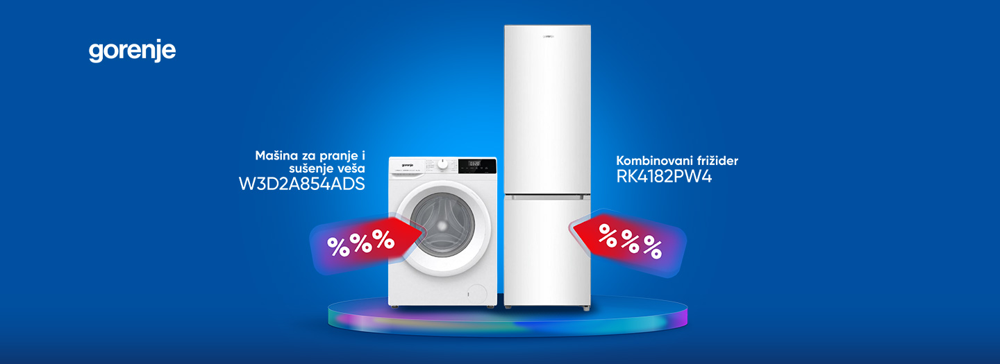 GORENJE BELA TEHNIKA SUPER PONUDA