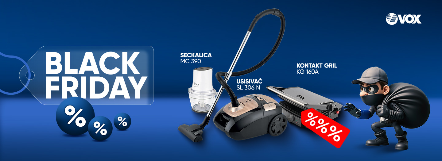 VOX MALI KUĆNI APARATI BLACK FRIDAY