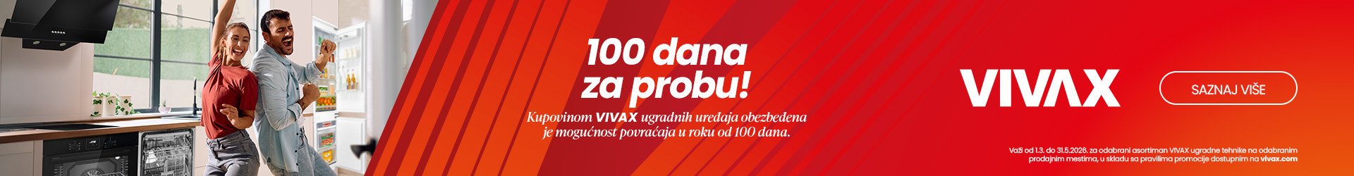 vivax 100 dana probe