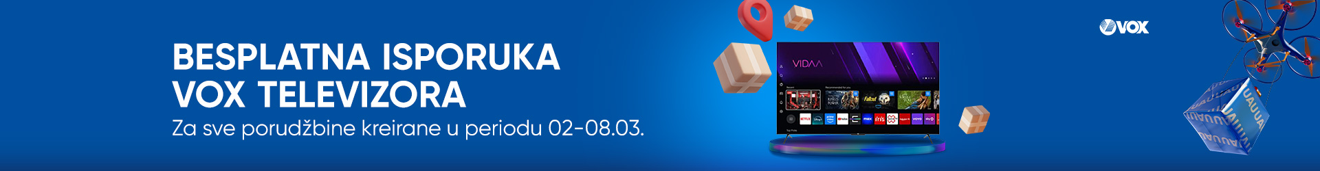 VOX BESPLATNA ISPORUKA