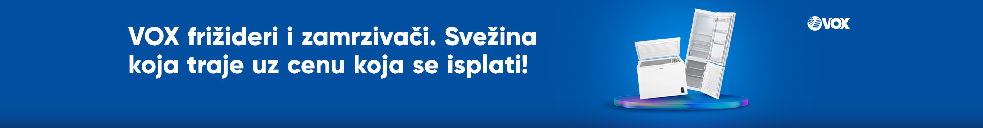 vox frizideri i zamrzivaci do 31.5.