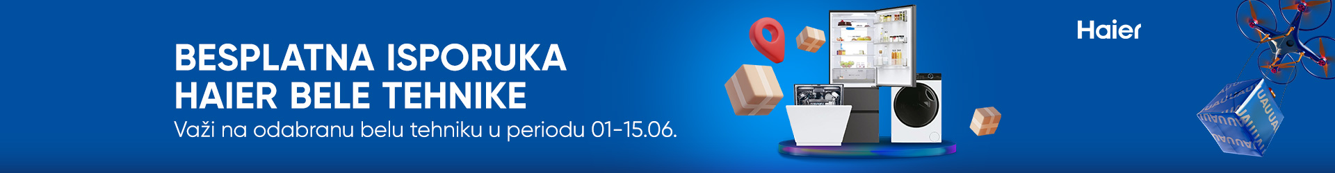 HAIER BESPLATNA ISPORUKA DO 15.06.