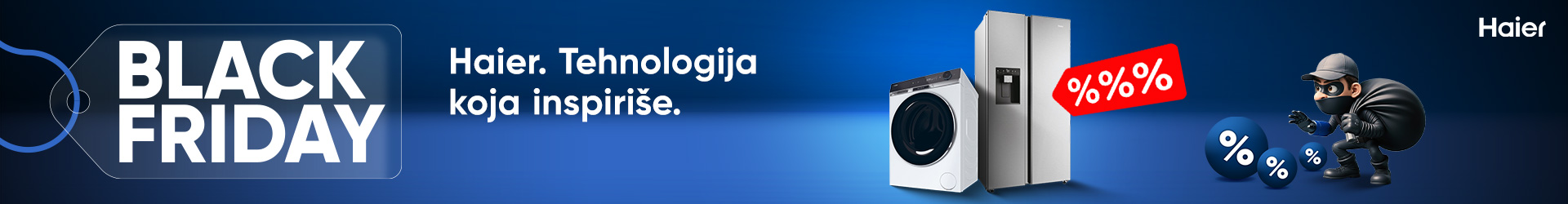 HAIER BELA TEHNIKA BF 2025