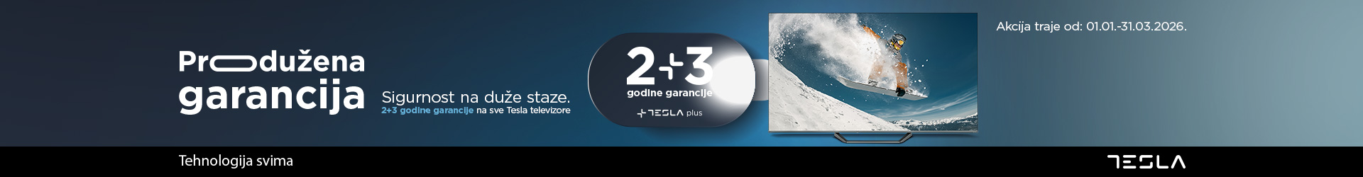 TESLA TELEVIZORI PRODUZENA GARANCIJA