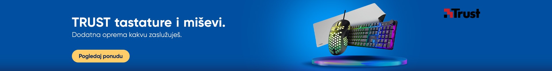 TRUST MISEVI I TASTATURE