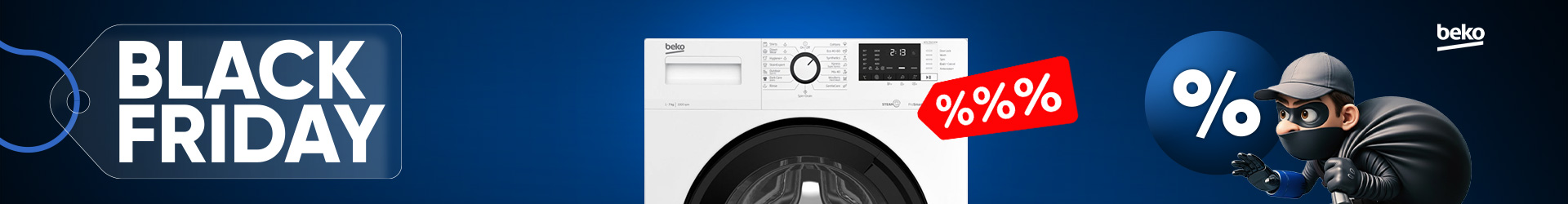 BEKO BELA TEHNIKA BLACK FRIDAY 2025 - VEŠ MAŠINE