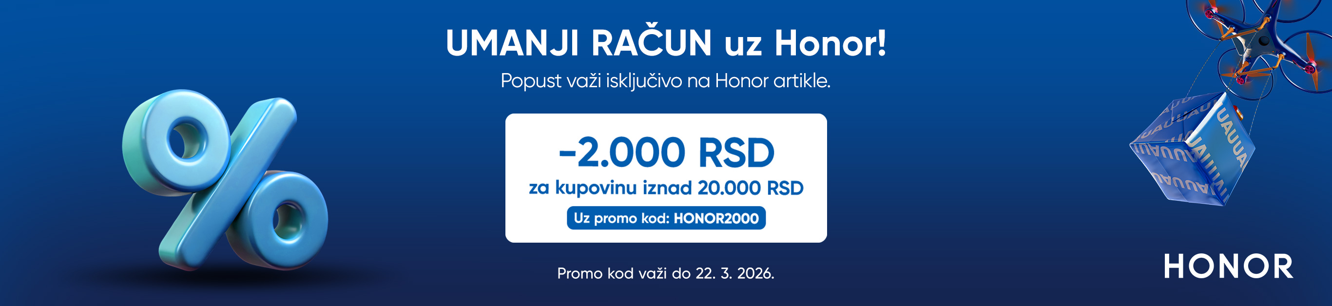 HONOR PROMO KOD