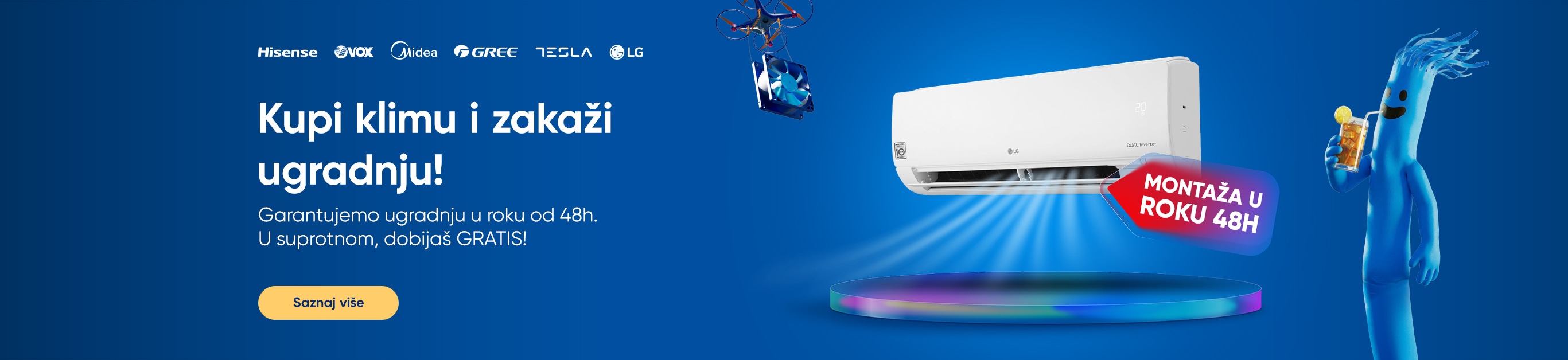 KLIME I MONTAZA AKCIJA