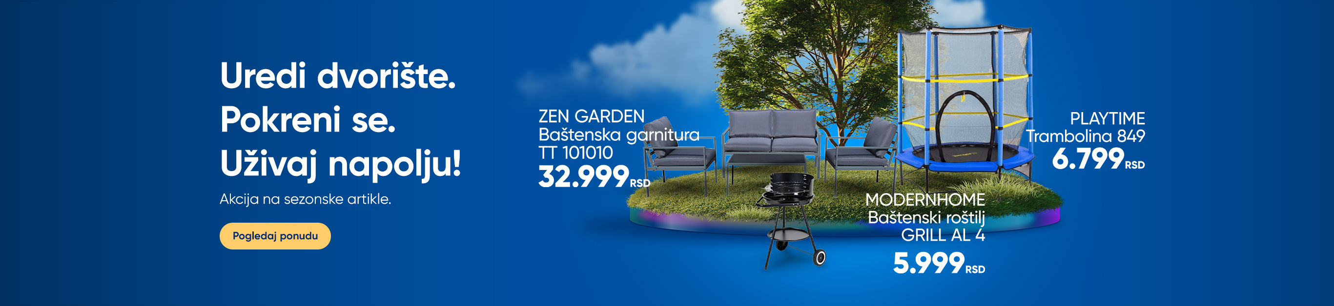 OPREMI SVOJE DVORISTE