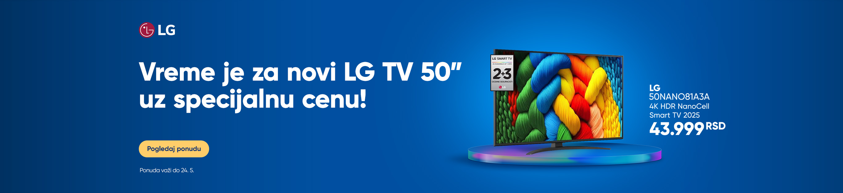 LG MAJ NEDELJNA AKCIJA DO 24.5.