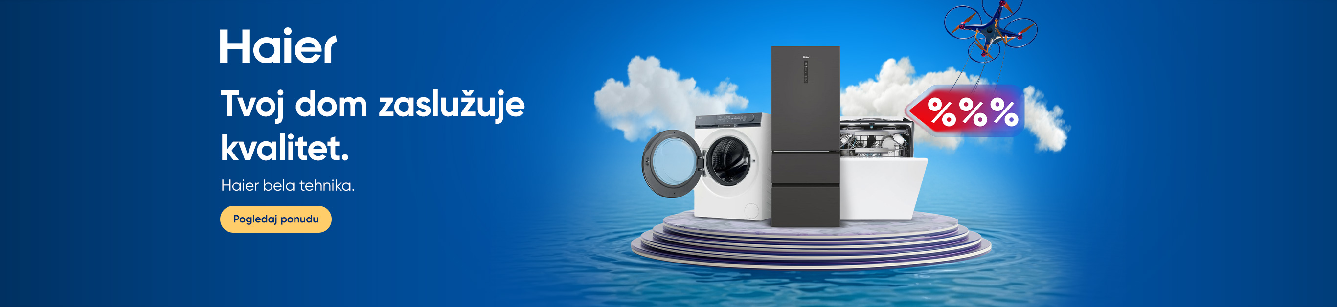 Haier bela tehnika do 20.07.