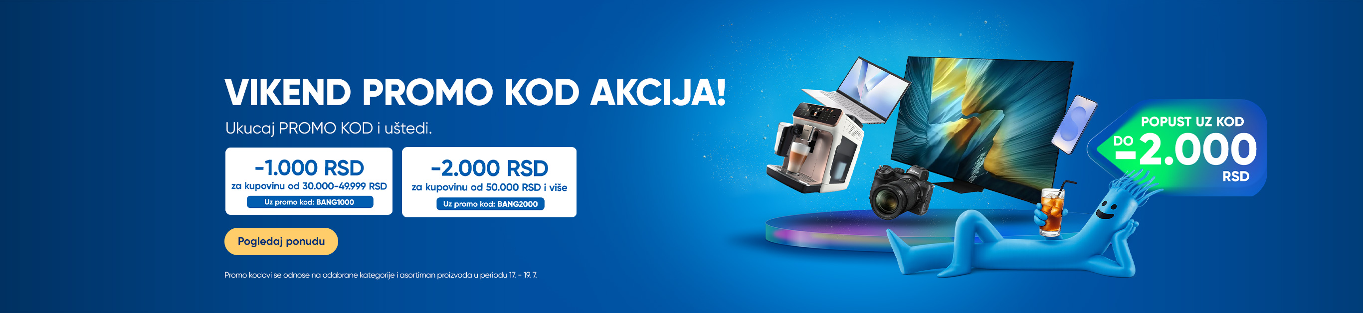 Vikend promo kod akcija