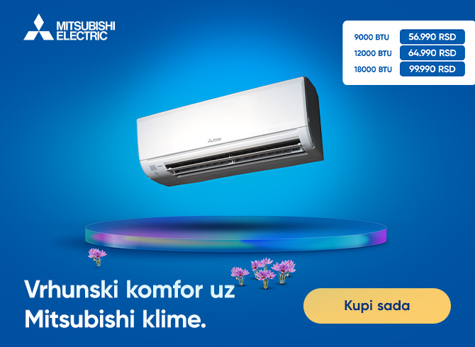 MITSUBISHI KLIME DO 15. MAJA