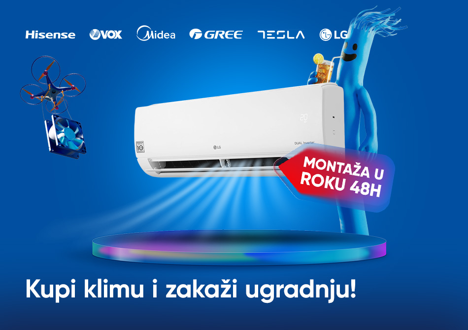 AKCIJA KLIME I MONTAZA